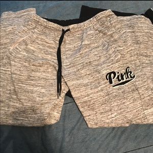 bundle of VS PINK sweatpants